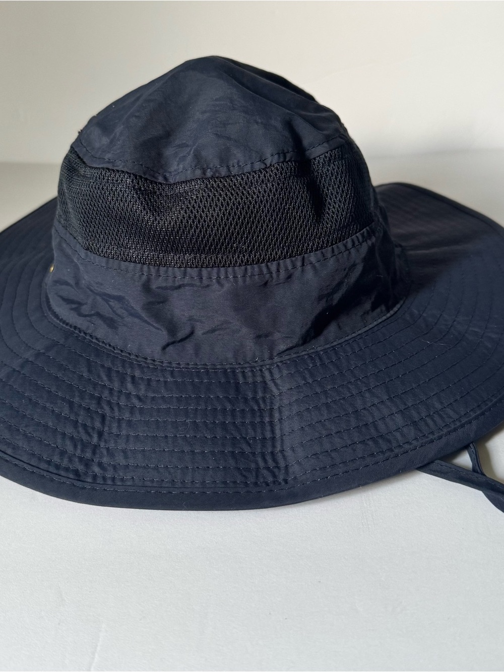 Outfly Mens bucket Hat boonie Breathable outdoor sun safari Navy Adjustable OS